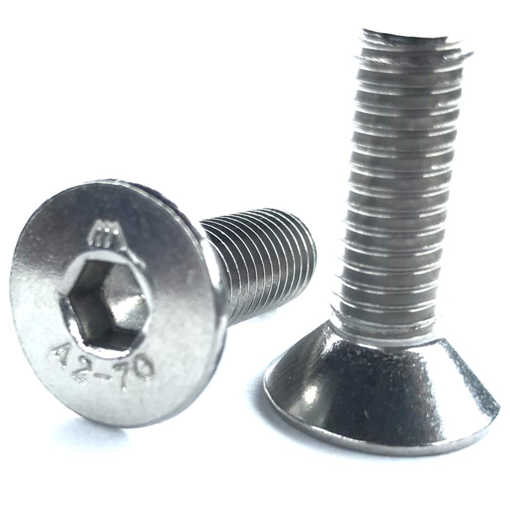 Senkkopfschraube M5x10 Edelstahl A2 V2A DIN7991 1 Stk. Senkkopfschraube M5x10 Edelstahl A2 V2A DIN7991 1 Stk.