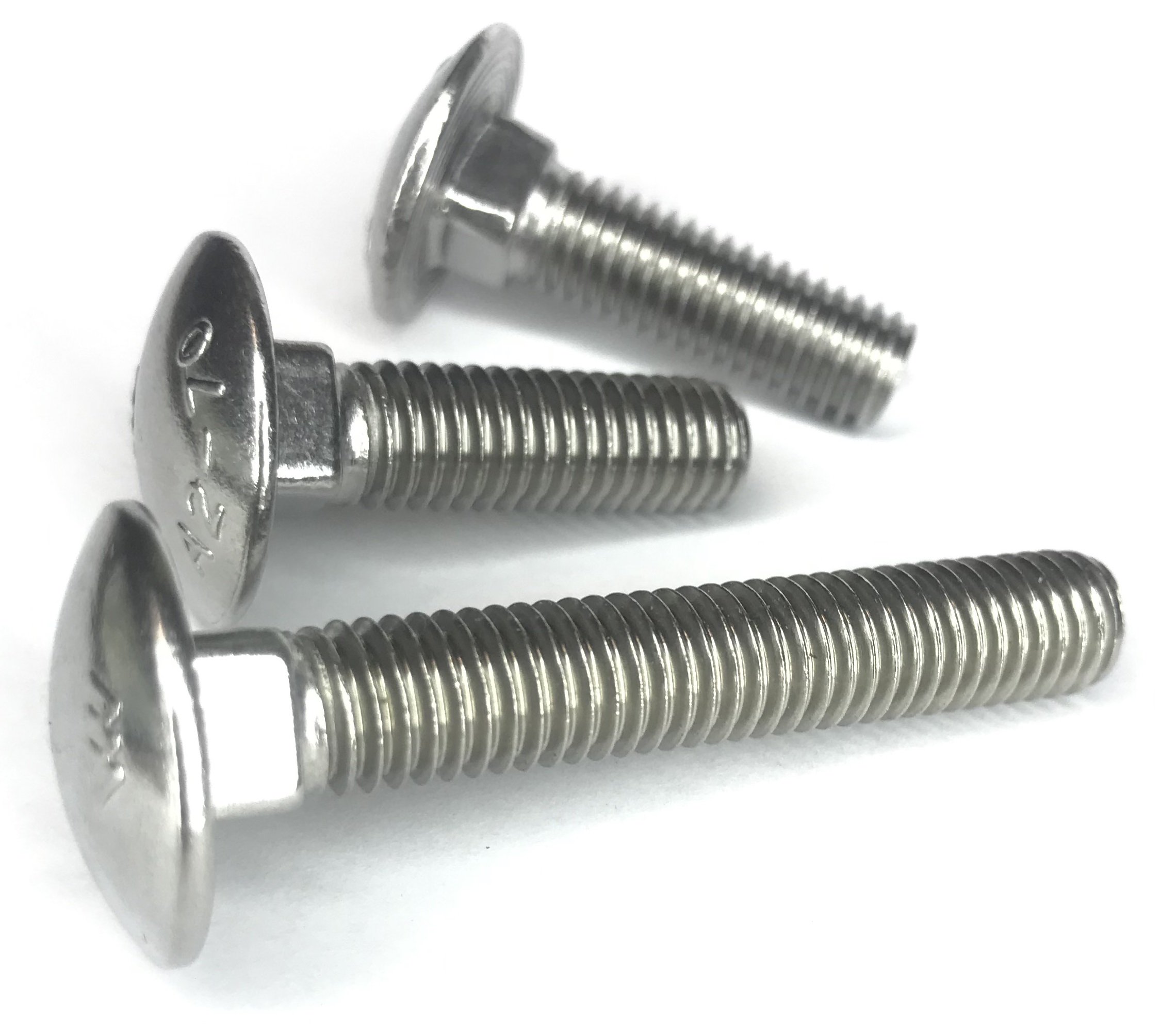 Schlossschrauben Torbandschrauben Edelstahl V2A DIN603 Durchmesser/Größe - Menge Stk.