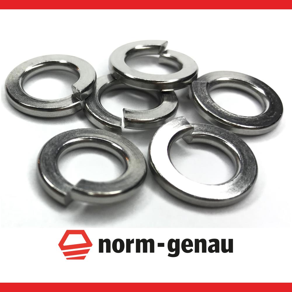 Federringe Edelstahl M6  -  500 Stück