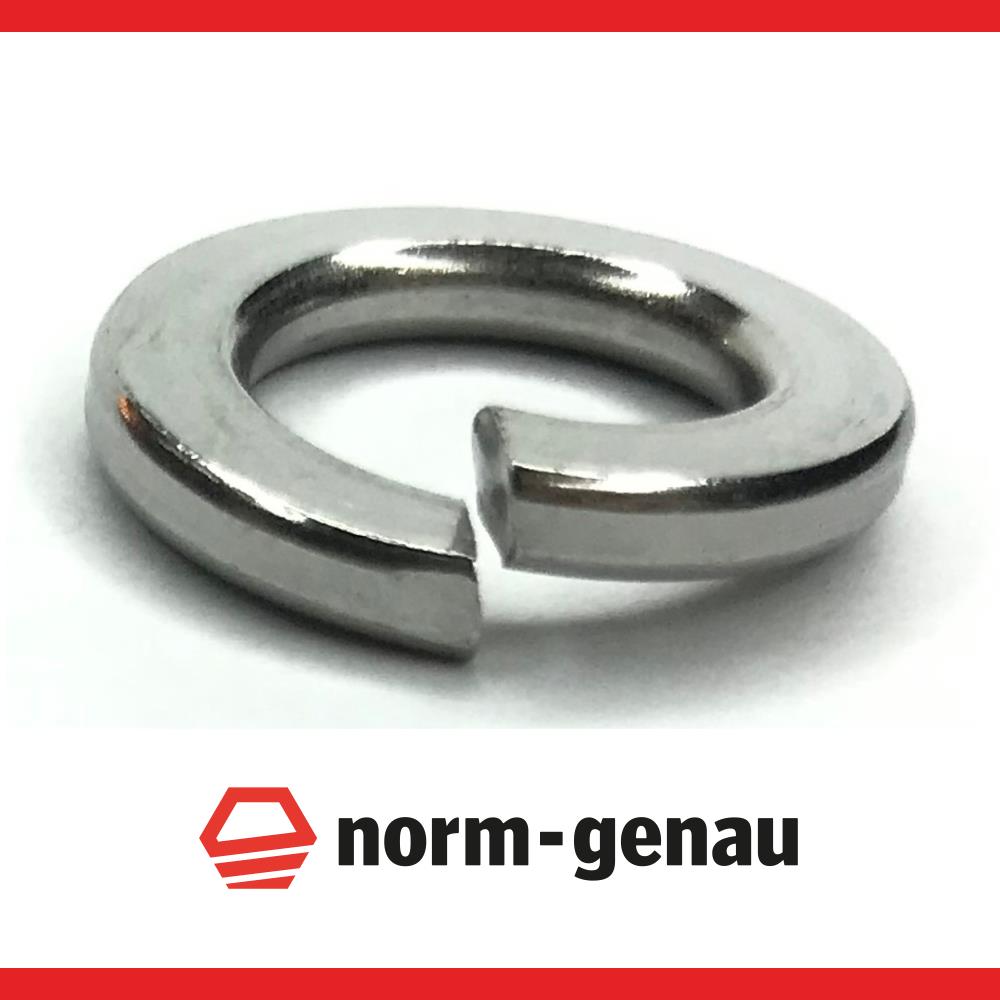 Federringe Edelstahl M6  -  500 Stück